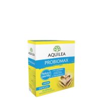 Box  of  Aquilea  Probiomax  Capsules  by  Aquilea,  a  food  supplement  indicated  for  maintaining  the  balance  of  the  intestinal  flora.