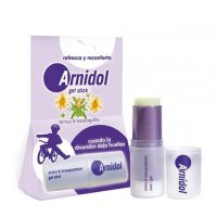 Product  container  of  Arnidol  Gel  Stick  by  Arnidol,  a  refreshing  gel  stick  indicated  for  minor  injuries  and  superficial  blows.