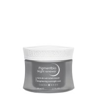 Jar  of  Bioderma  Pigmentbio  Night  Renewer  by  Bioderma,  a  regenerating  night  cream  indicated  for  reducing  blemishes  and  luminosity.