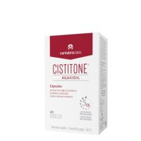 Box  of  Cistitone  Agaxidil  Chronic  Hair  Loss  Capsules  by  Cistitone,  a  food  supplement  indicated  for  intensive  hair  loss  and  brittle  nails.