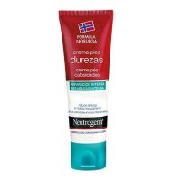 Tube  of  Neutrogena  Cracked  Heel  Foot  Cream  by  Neutrogena,  a  moisturizing  cream  indicated  for  dry  skin  and  calluses.