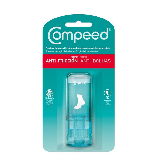compeedstickantibolhas.jpg Product container of Compeed Anti-Blister Stick by Compeed, a lubricant stick indicated to prevent blisters.