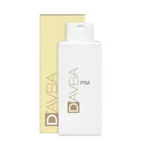 Bottle  of  DAveia  PTM  Cleansing  Emulsion  by  DAveia,  a  cleansing  emulsion  indicated  for  mycotic-prone  skin.