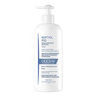 Tube  of  Ducray  Kertyol  PSO  Daily  Balm  by  Ducray,  a  moisturizing  balm  indicated  for  soothing  itching  in  psoriasis  prone  skin.