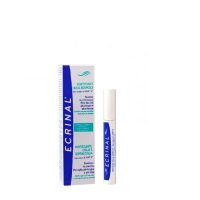 Bottle  of  Ecrinal  Eyelash  and  Eyebrow  Strengthener  Mascara  by  Ecrinal,  a  gel  indicated  for  fortifying  and  redensifying  lashes.