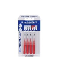 Buy Elgydium Clinic Escovilhões Mono Compact Vermelho 4unid Online | In Stock & Worldwide Shipping - Idivia