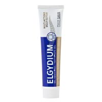 Tube  of  Elgydium  Multi  Action  Toothpaste  Gel  by  Elgydium,  a  toothpaste  gel  indicated  for  oral  hygiene  and  gum  protection.