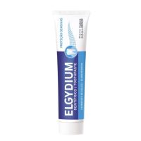 Tube  of  Elgydium  Anti-Plaque  Toothpaste  by  Elgydium,  a  toothpaste  indicated  for  plaque  prevention  and  gum  health.