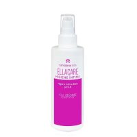 Bottle  of  Ellacare  Intimate  Lotion  pH  4.8  by  Ellacare,  a  hygiene  milk  indicated  for  soothing  and  cleansing  intimate  areas.