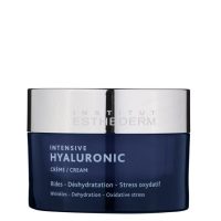 Jar  of  Esthederm  Intensive  Hyaluronic  Cream  by  Esthederm,  a  rich  cream  indicated  for  intensive  moisturizing  and  firmness.