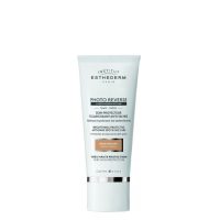 Tube  of  Esthederm  Photo  Reverse  Brightening  Protective  by  Esthederm,  a  tinted  cream  indicated  for  fading  spots.