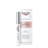 Tube  of  Anti-Pigment  Spot  Corrector  by  Eucerin,  a  corrective  gel  indicated  for  reducing  skin  hyperpigmentation  and  dark  spots.