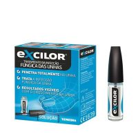 Bottle  of  Excilor  Fungal  Solution  for  Nails  by  Excilor,  a  liquid  treatment  indicated  for  nail  mycosis.