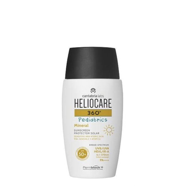 heliocare360pediatricsmineralspf50_cream.jpg ヘリオケア 360º 小児科用ミネラルサンスクリーン SPF50+ 50ml - 画像 (1)