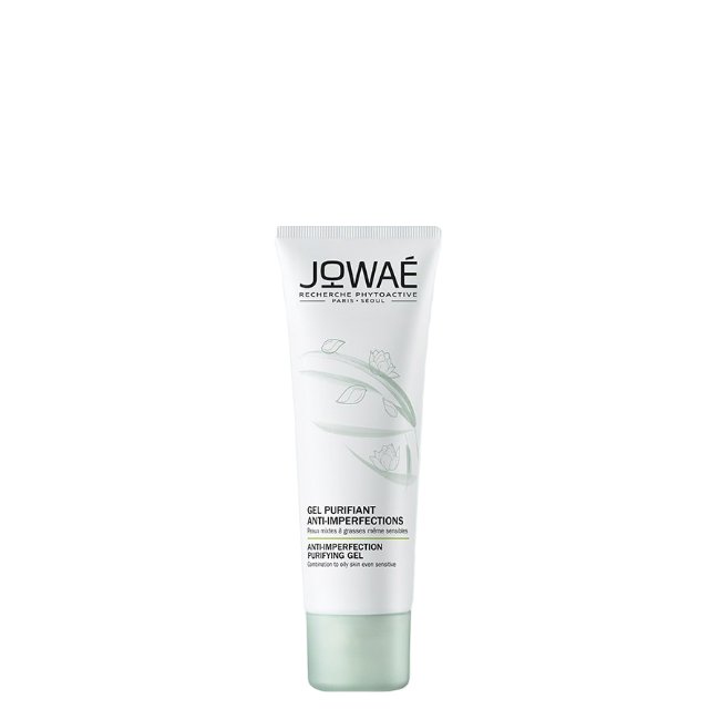 jowaelotussagradogelpurificanteantiimperfeicoes.jpg Tube of Jowaé Sacred Lotus Anti-Imperfection Matifying Gel by Jowaé, a gel indicated for matifying and purifying the skin.