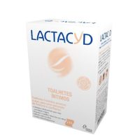 Box  of  Lactacyd  Personal  Hygiene  Towels  by  Lactacyd,  a  wipe  indicated  for  daily  intimate  hygiene  and  protecting  vaginal  flora.