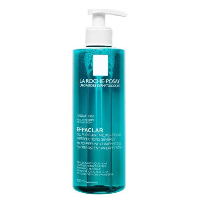 lrpeffaclargelpurificante.jpg ラ ロッシュ ポゼ エファクラー マイクロピーリング ピュリファイング ジェル 400ml - 画像 (1)