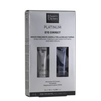 Box  of  Martiderm  Platinum  Eye  Correct  Day  and  Night  Kit  by  Martiderm,  a  dual  care  kit  indicated  for  dark  circles  and  puffiness.