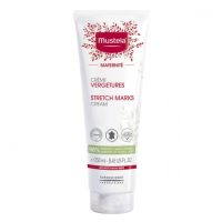 Tube  of  Mustela  Stretch  Marks  Cream  by  Mustela,  a  preventive  cream  indicated  for  stretch  marks  during  pregnancy.