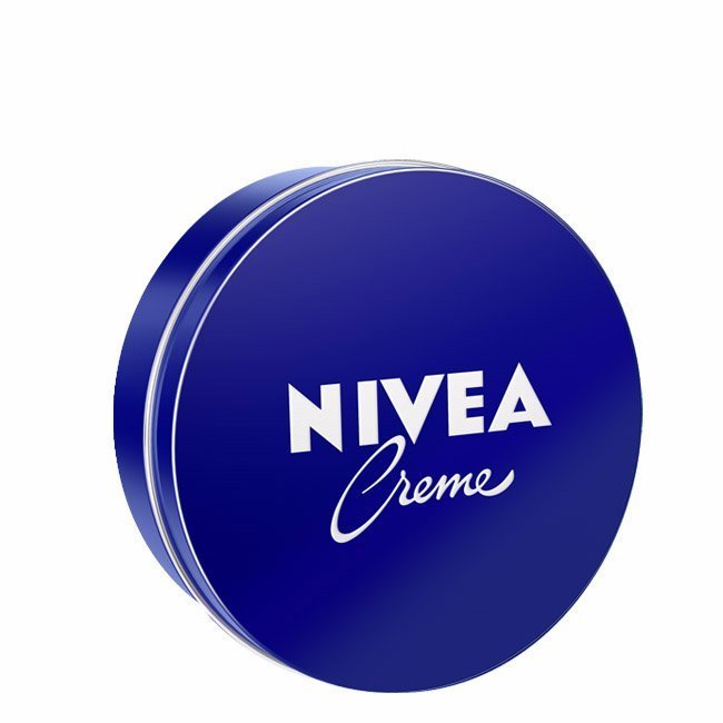 niveacreme150.jpg Jar of Nivea Cream by Nivea, a rich moisturizing cream indicated for daily skin protection and hydration for all skin types.
