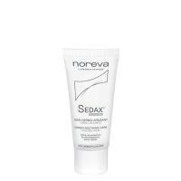 Tube  of  Noreva  Sedax  Soothing  Cream  by  Noreva,  a  rich  cream  indicated  for  soothing  itching  and  irritation  of  sensitive  skin.