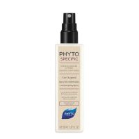 Spray  of  Phyto  Specific  Curl  Legend  Energizing  Curls  Spray  by  Phyto,  a  styling  spray  indicated  for  defining  curls  and  preventing  frizz.