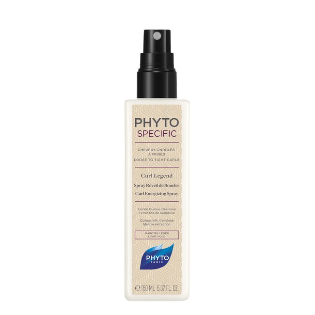 phytospecificcurllegendspray.jpg Spray of Phyto Specific Curl Legend Energizing Curls Spray by Phyto, a styling spray indicated for defining curls and preventing frizz.