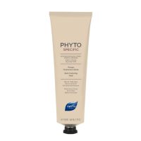 Jar  of  Phyto  Specific  Rich  Hydrating  Mask  by  Phyto,  a  hair  mask  indicated  for  deep  nutrition  and  smoothing  of  curly  and  frizzy  hair.
