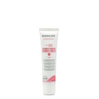 Tube  of  Rosacure  Intensive  Colored  Protective  Emulsion  by  Rosacure,  a  solar  emulsion  indicated  for  combating  erythema.
