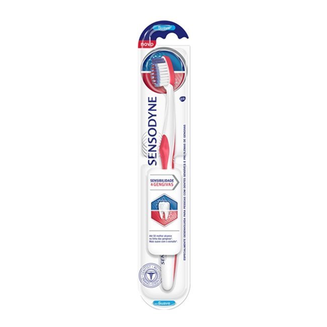 sensodyne-escova-gengivas-suave.jpg Sensodyne Sensibilidade e Gengivas Escova de Dentes Suave 1unid - Image 1