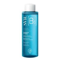 Bottle  of  SVR  B3  Hydra  Essence  Repairing  Solution  by  SVR,  a  fluid  essence  indicated  for  regenerating  and  hydrating  sensitive  skin.