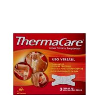 Box  of  Thermacare  Heatwraps  by  Thermacare,  a  therapeutic  heat  wrap  indicated  for  muscle  and  joint  pain  relief.