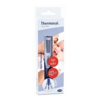 Product  container  of  Thermoval  Kids  Flex  Digital  Thermometer  by  Thermoval,  a  digital  device  indicated  for  children  temperature.