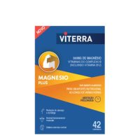 Box  of  Viterra  Magnesium  Plus  Tablets  by  Viterra,  a  food  supplement  indicated  for  reducing  tiredness  and  improving  energy  levels.