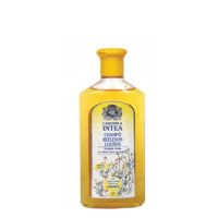 Bottle  of  Intea  Blond  Highlights  Shampoo  by  Intea,  a  chamomile  shampoo  indicated  for  enhancing  blond  hair  color.