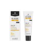 Bottle of Heliocare 360 Water Gel by Heliocare, an aqueous gel indicated for facial sun protection.