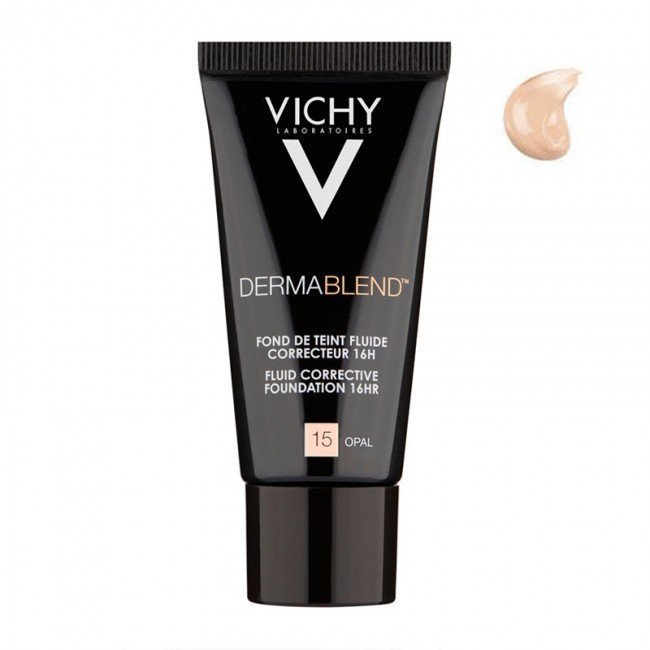 6583849 Vichy Dermablend Fond Teint Base Fluida Cor 15 Opal 30ml