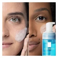 a  mousse  indicated  for  removing  makeup  from  sensitive  skin.
