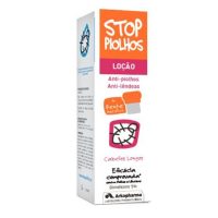 Bottle  of  Stop  Lice  Anti-Parasite  Lotion  by  Stop  Lice,  a  lotion  indicated  for  combating  lice  and  nits  infestations.