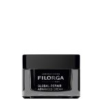 Jar of Filorga Global Repair Advanced Cream by Filorga, a velvety face cream indicated for repairing 10 signs of skin ageing.