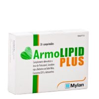 Box  of  Armolipid  Plus  Tablets  by  Armolipid,  a  tablet  supplement  indicated  for  maintaining  healthy  cholesterol  levels.
