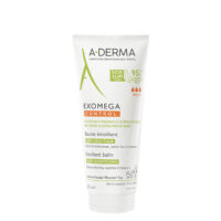 Tube  of  A-Derma  Exomega  Control  Anti-Scratching  Emollient  Balm  by  A-Derma,  a  balm  indicated  for  dry  and  atopic  skin.