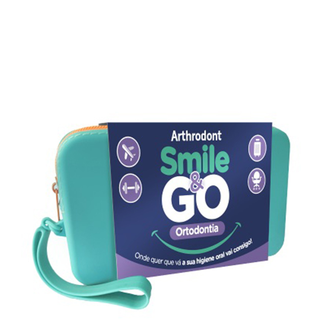 Arthrodont Smile & Go Ortodontia Kit Viagem Elgydium Arthrodont スマイル & ゴー矯正歯科トラベル セット - 画像 (1)