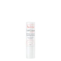 Product  container  of  Avène  Cold  Cream  Lip  Stick  by  Avène,  a  moisturizing  stick  indicated  for  dry  and  chapped  lips.