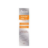 by Avène, a tinted sunscreen indicated for preventing photoaging.