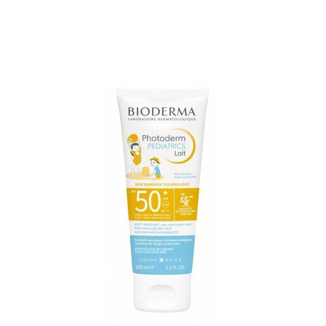 Bioderma Photoderm Pediatrics Sun Lotion SPF50+ 100ml Bottle of Bioderma Photoderm Pediatrics Sun Lotion SPF50