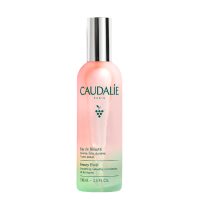 Spray  of  Caudalie  Beauty  Elixir  by  Caudalie,  a  care  water  indicated  for  restoring  luminosity  and  closing  pores  of  dull  skin.