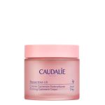 Jar of Caudalie Resveratrol Lift Cream Cashmere by Caudalie, a rich cream indicated for correcting wrinkles and firming skin.
