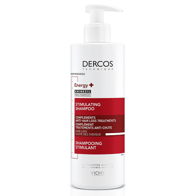 Dercos Energy + Stimulating Shampoo 400ml Bottle of Dercos Energy