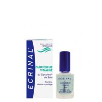 Bottle  of  Ecrinal  Vitamin  Nail  Strengthener  by  Ecrinal,  a  transparent  gel  indicated  for  repairing  weakened  nails.